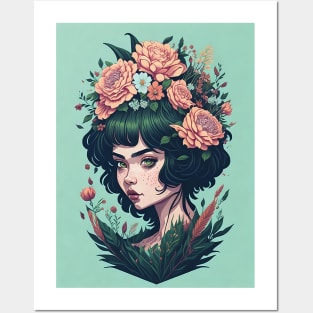 Flower Girl Posters and Art